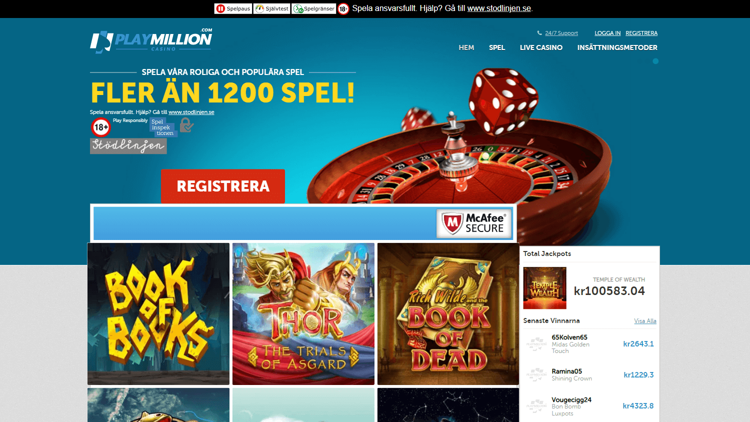 playmillion_casino_se_homepage_desktop