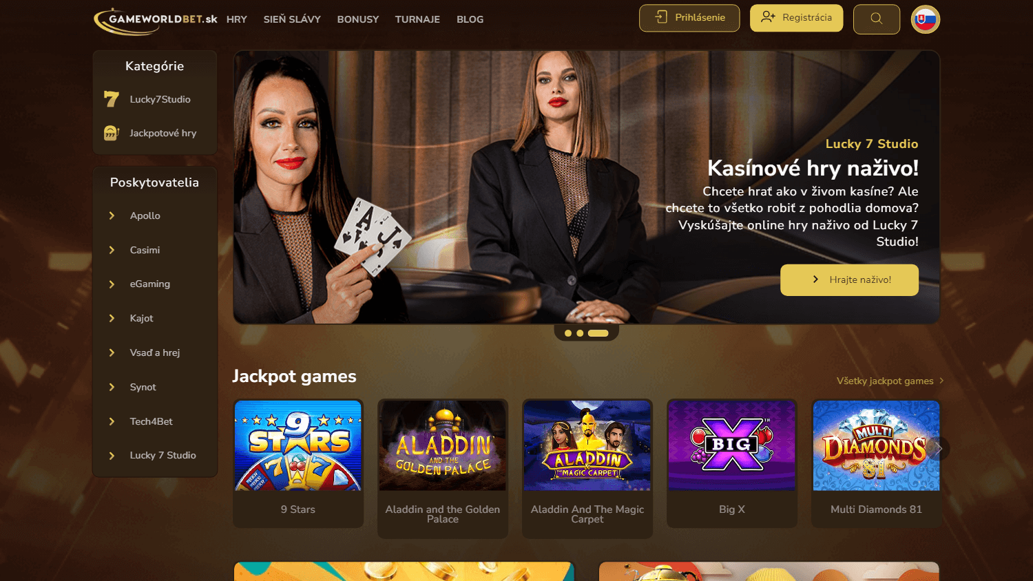 gameworldbet.sk_casino_homepage_desktop