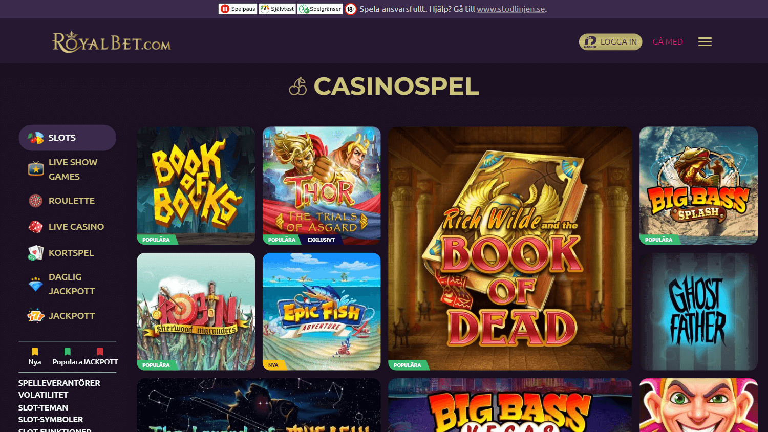 najlepszy Royal Game Casino dołącz dziś oferta