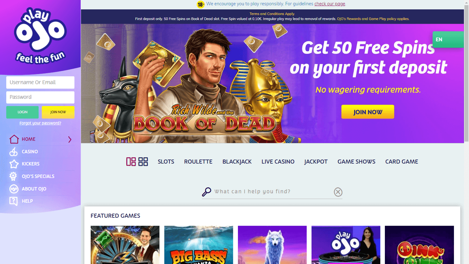 playojo_casino_uk_homepage_desktop