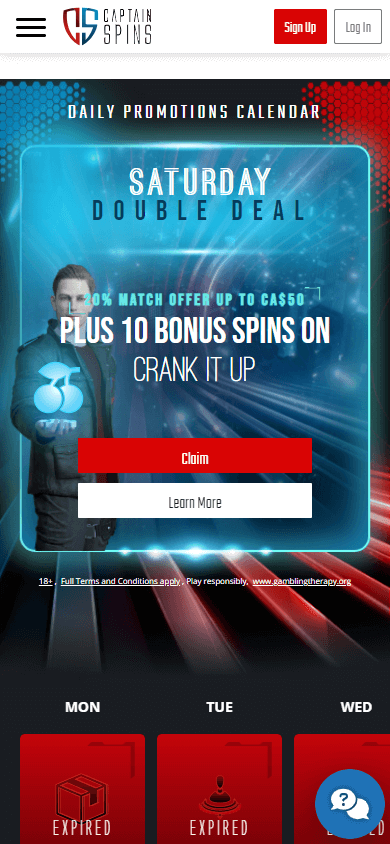 Captain_Spins_Casino_promotions_mobile