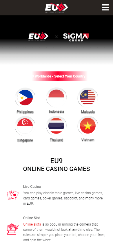 Khám phá Thế giới Giải trí Trực tuyến tại Eu9 Casino - Hướng dẫn Chi tiết và Kinh nghiệm Chơi